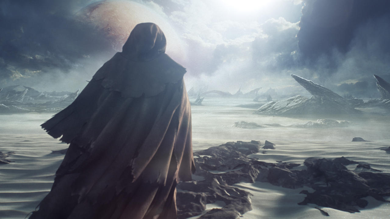 This is Halo 5, but it's still a very mysterious looking Halo image.